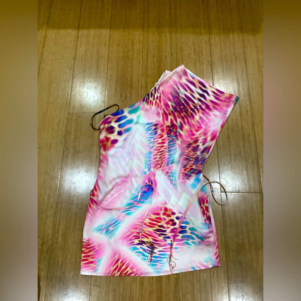 Marciano WOMENS ON Leopard Pink Dress size XS